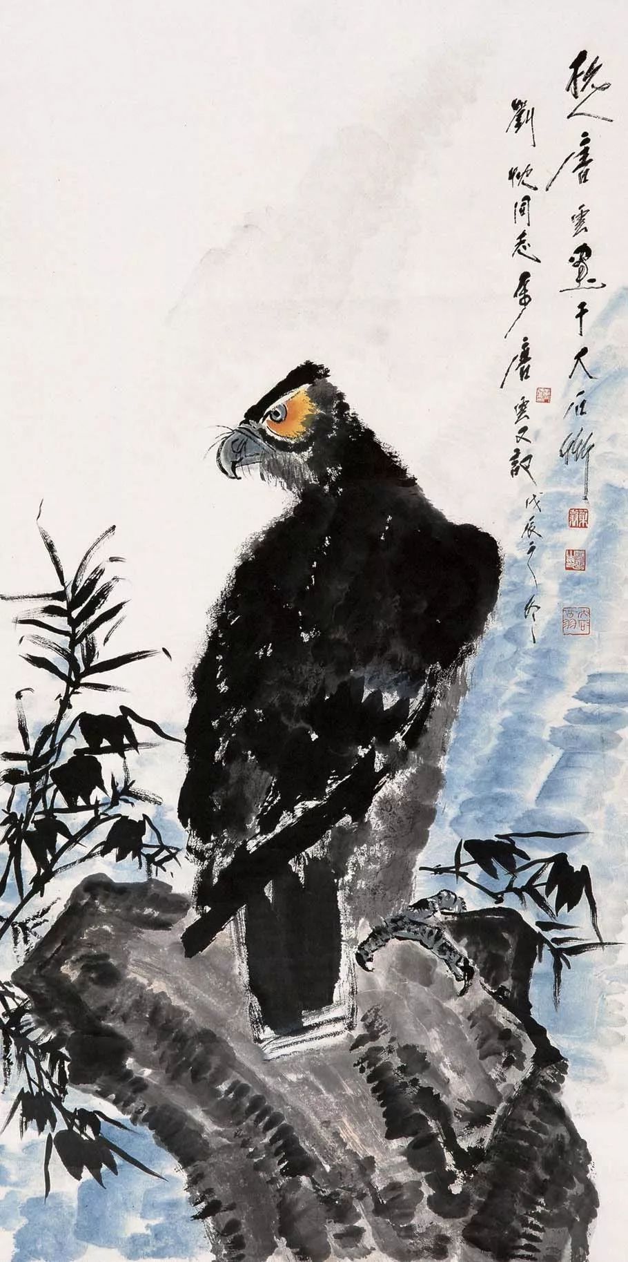 唐云早期花鸟作品欣赏,唐云先生花鸟条幅全集