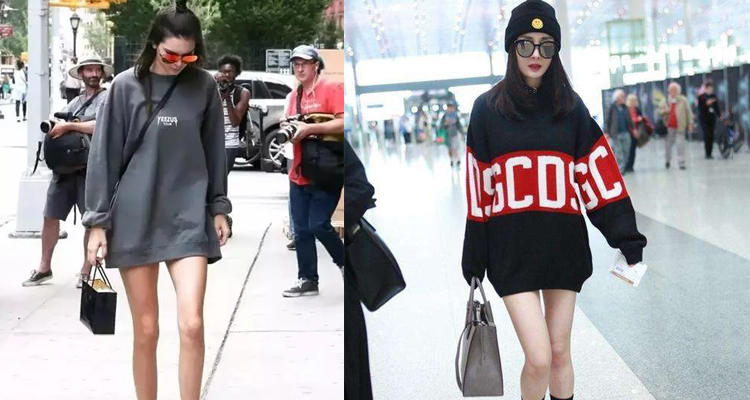 oversize卫衣加绒加厚,oversize卫衣搭配鲨鱼裤还是卫裤