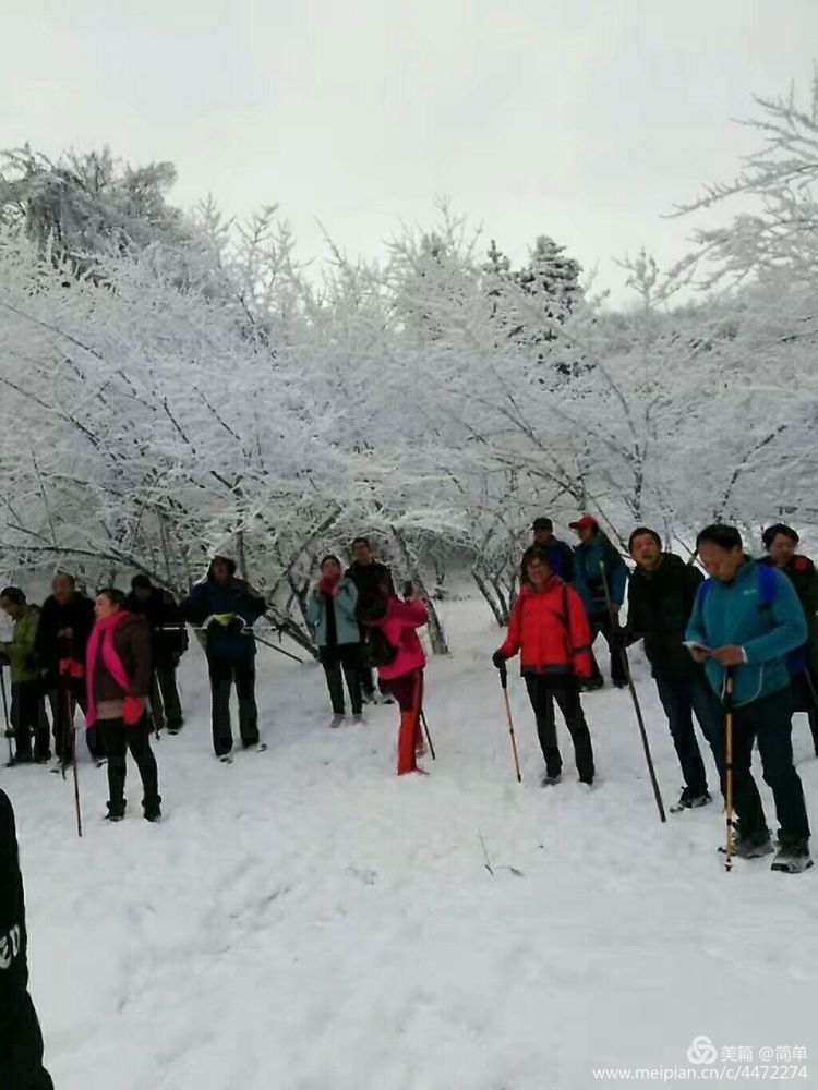 长白山雾凇天池,天池雪霁