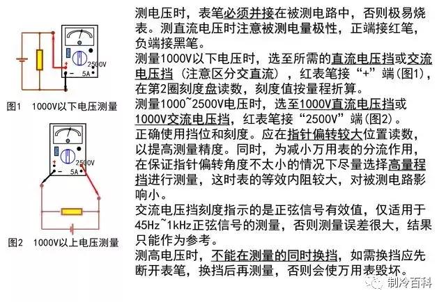 新手电工怎么使用万用表口诀,电工数字万用表的使用方法