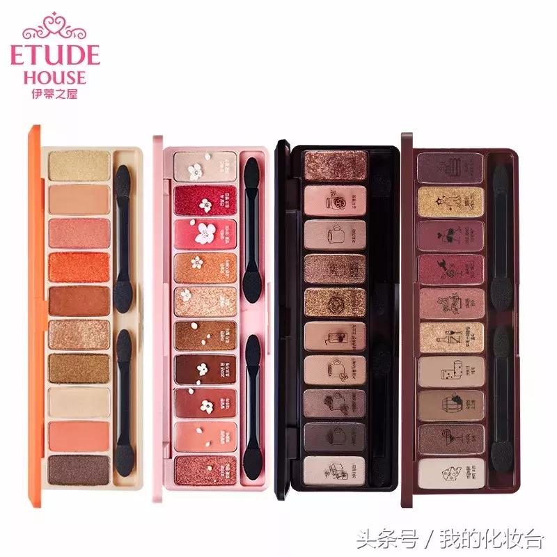 彩色眼影盘日常眼妆教程,日常眼妆最好用的眼影盘