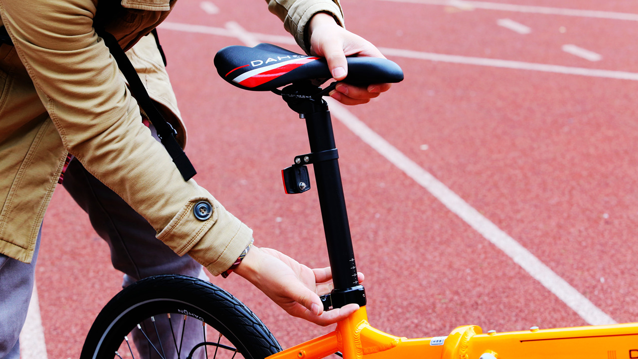 大行p8与一般折叠车有什么区别,橙色p8