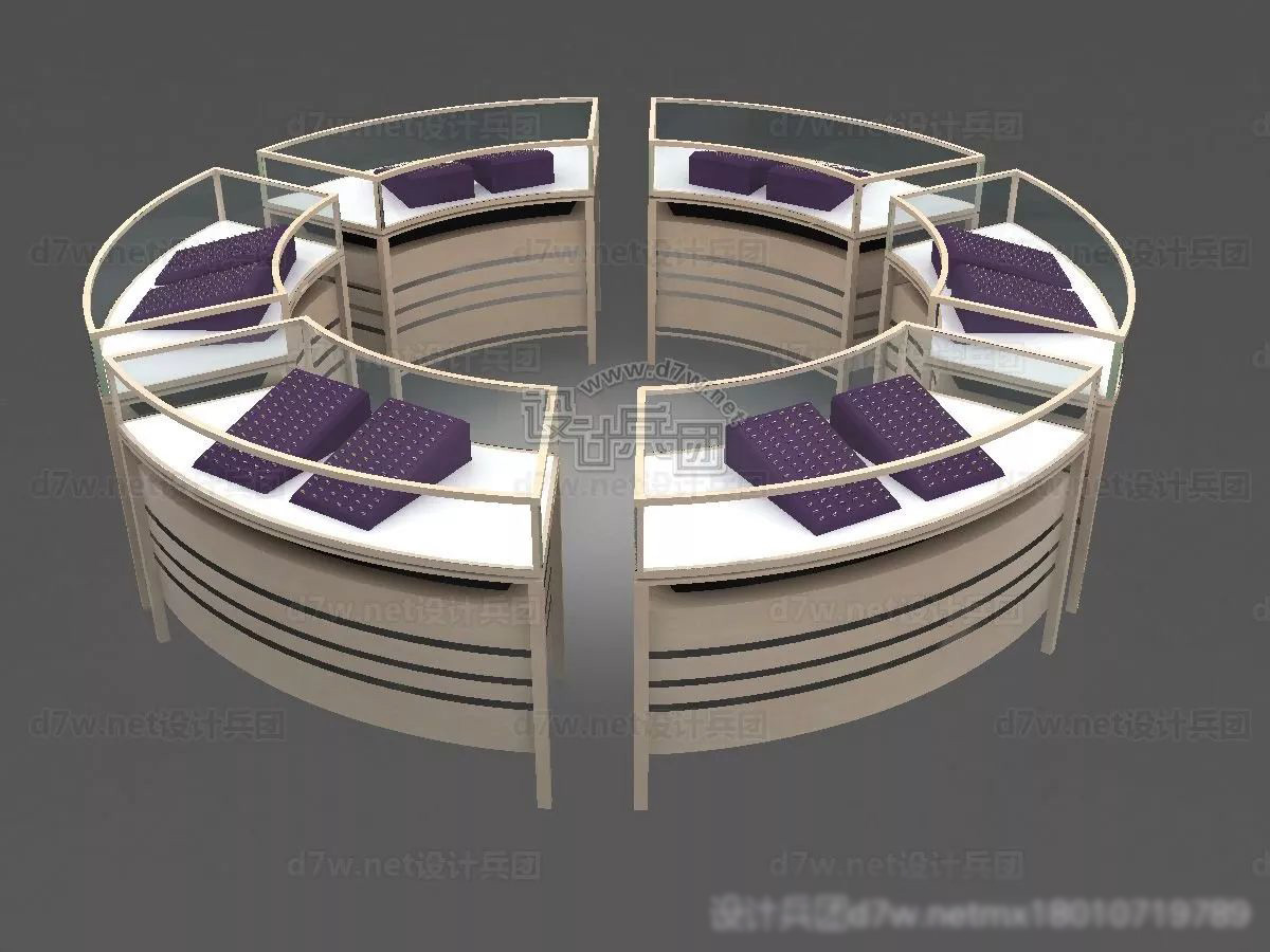 有设计感的展示柜艺术柜,好看的展台产品展示柜