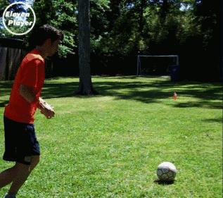 足球弧线球击球点和击球部位,足球基础动作教学视频大全