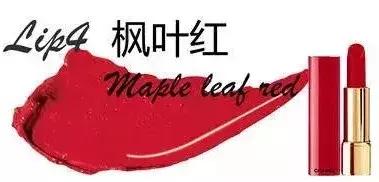 枫叶色口红100种,枫叶红口红唇釉9.93支
