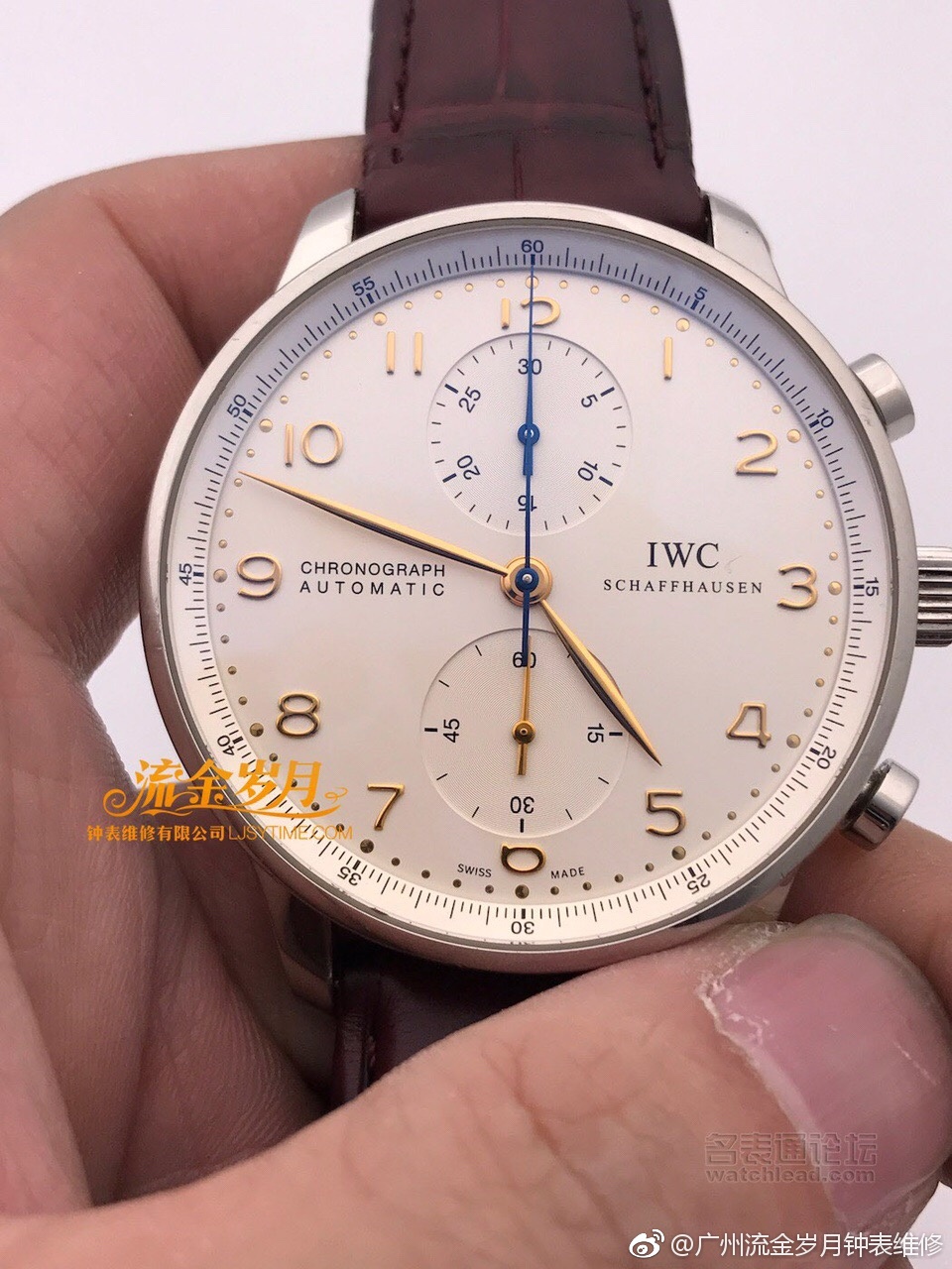 万国371445三个表盘如何使用,万国手表型号iw371445代表什么意思