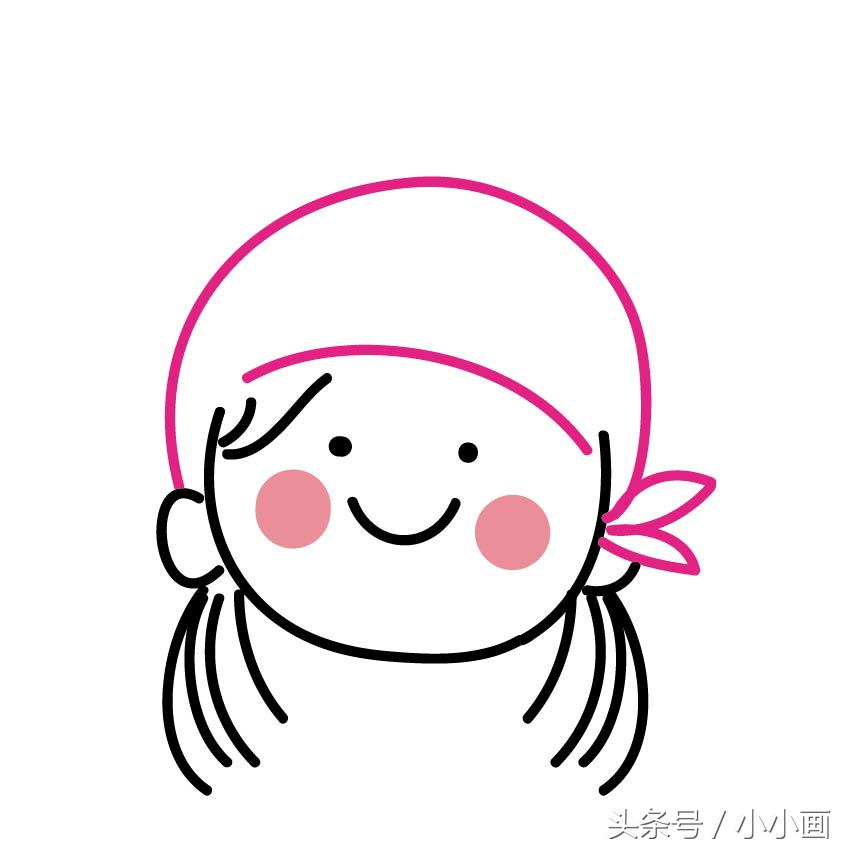 推荐各种帽子画法教程,儿童太阳帽子简单画法