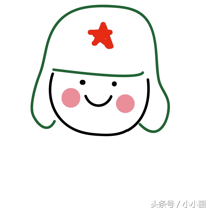 推荐各种帽子画法教程,儿童太阳帽子简单画法