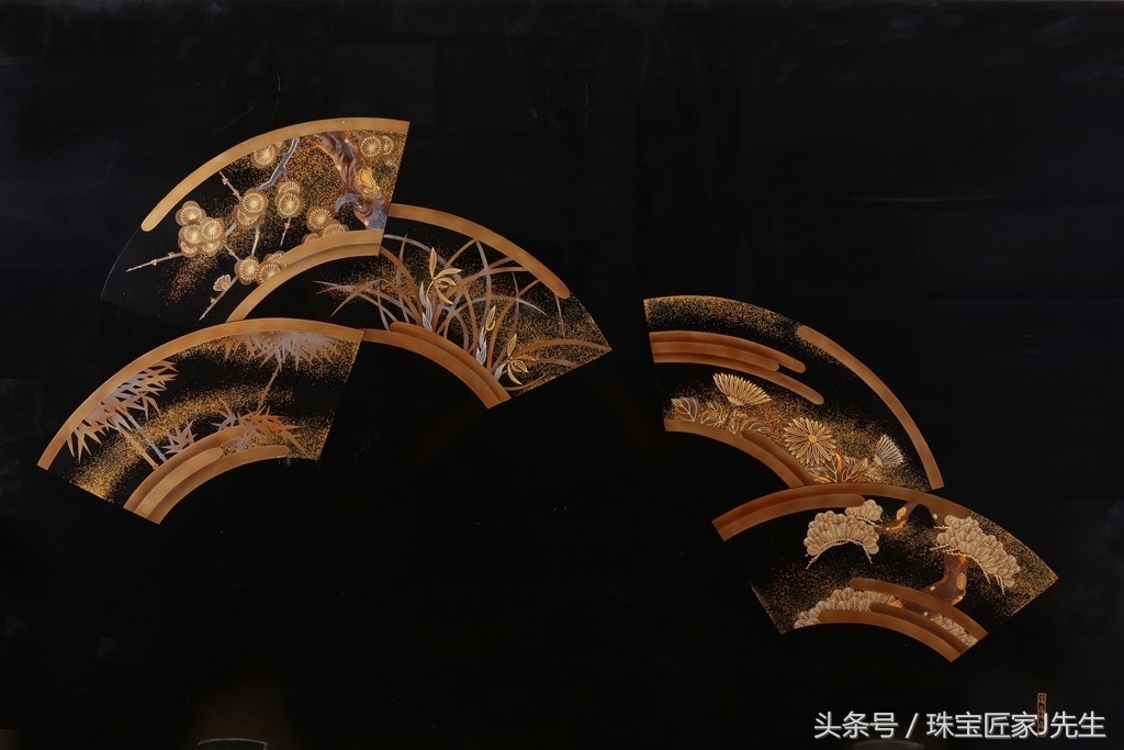 日本古代莳绘漆器,金莳绘漆器工艺