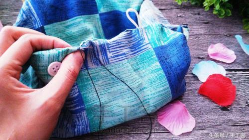 湿纸巾盖子旧物改造,旧物改造妙招旧床单