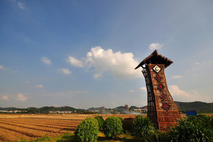 新农村五彩田园图片,农村五彩田园