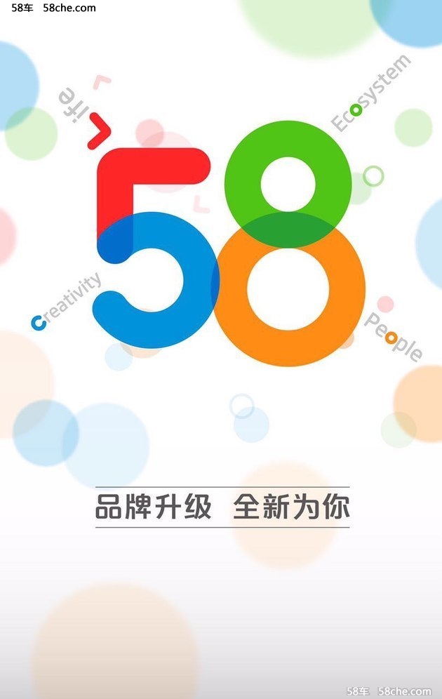 战略升级58车助力58集团发布全新LOGO