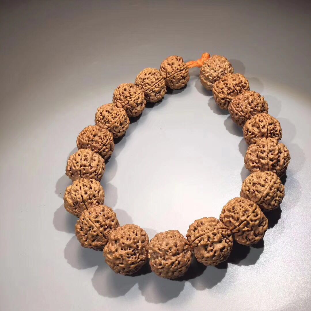 五星双龙大金刚菩提手串,大金刚菩提蜂窝双龙极品