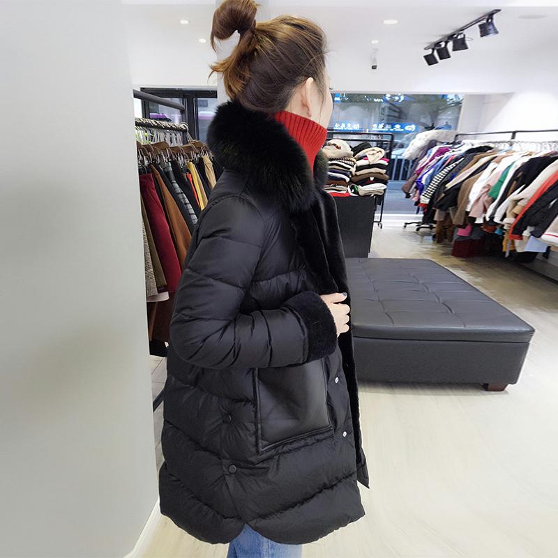 欧洲站女装冬款洋气显瘦百搭,小个子女装145-150高级感冬天穿