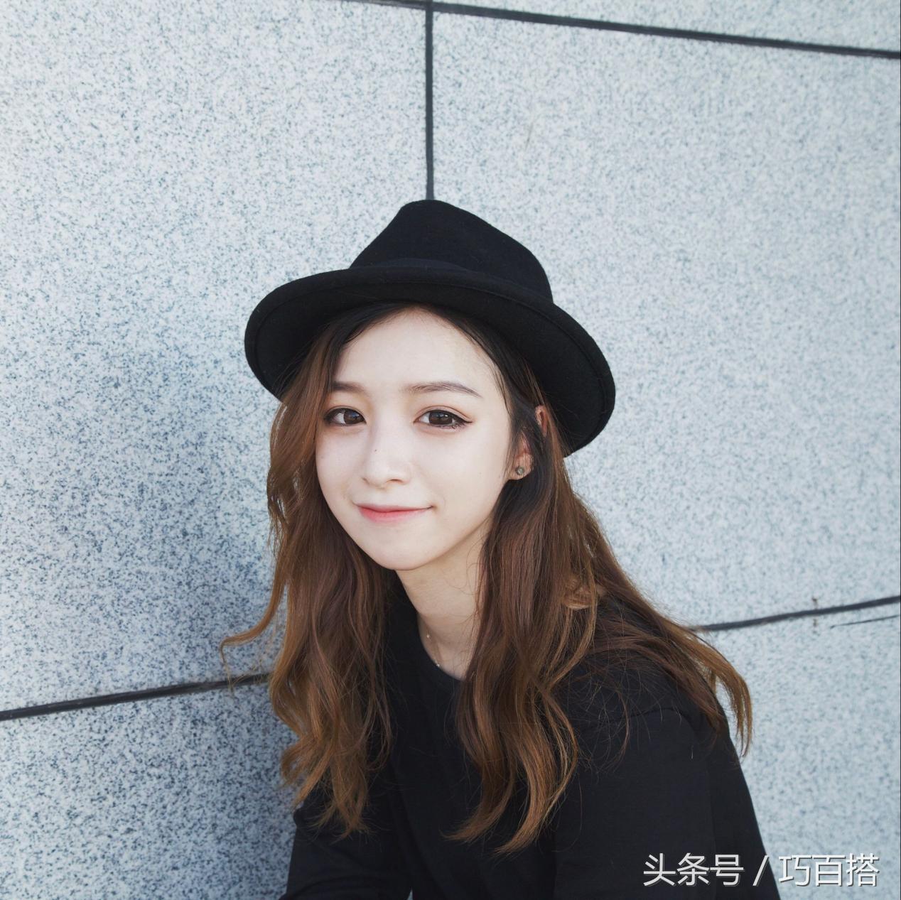 军训帽子短发怎么不显脸大,脸型偏小如何选帽子好看