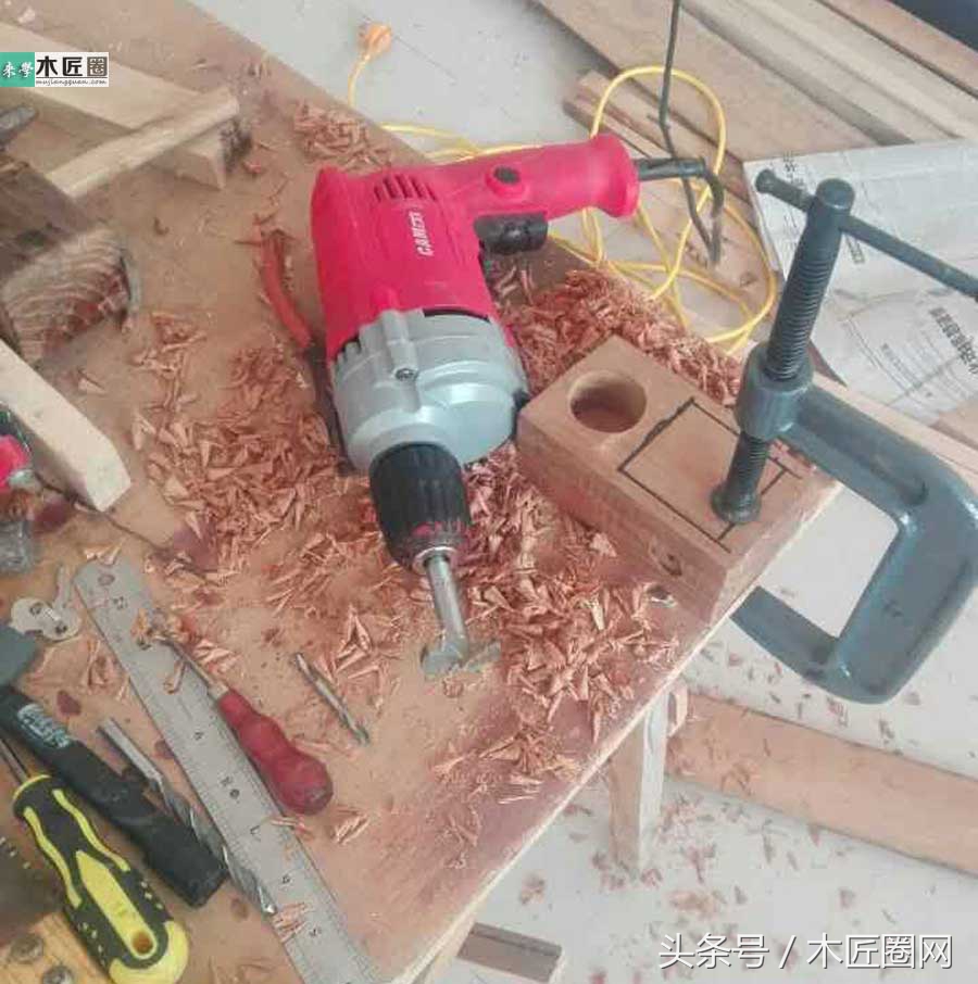 木匠用墨斗制造方法,木工墨斗制作全过程