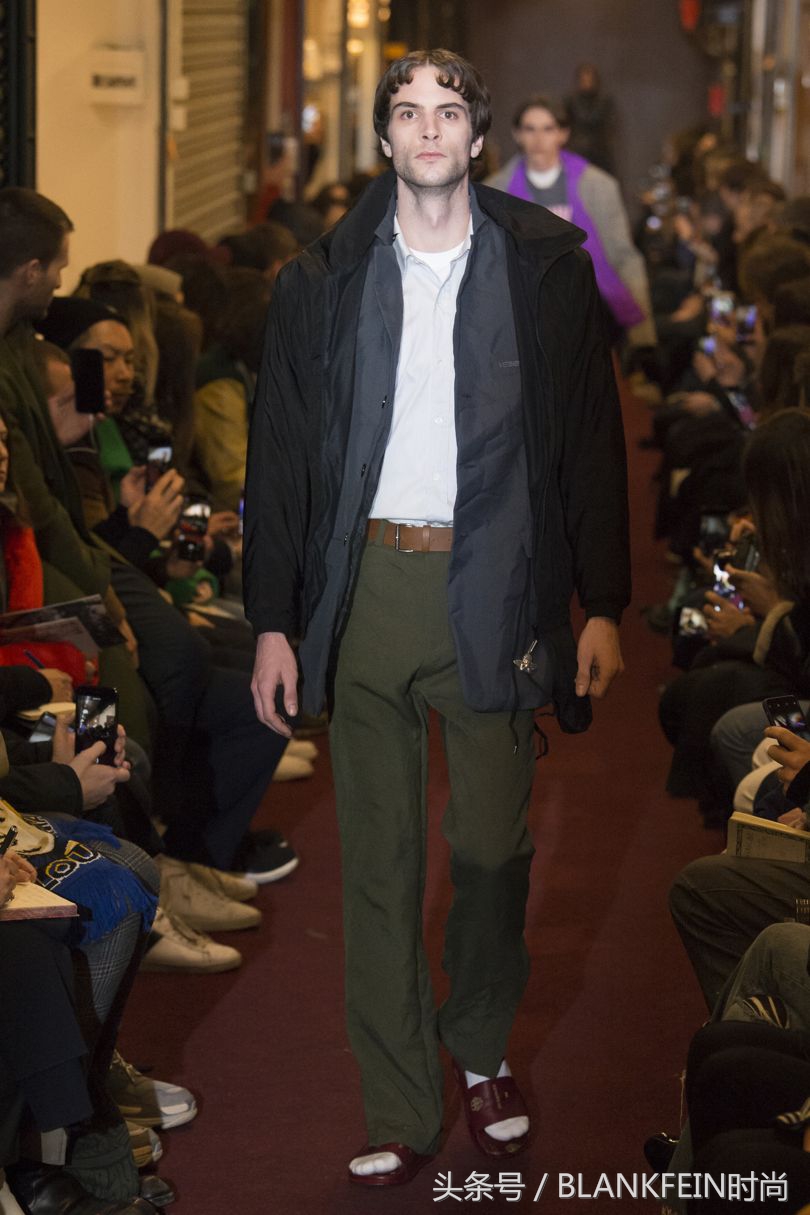 时装周eliesaab秀场,vetements男装发布会