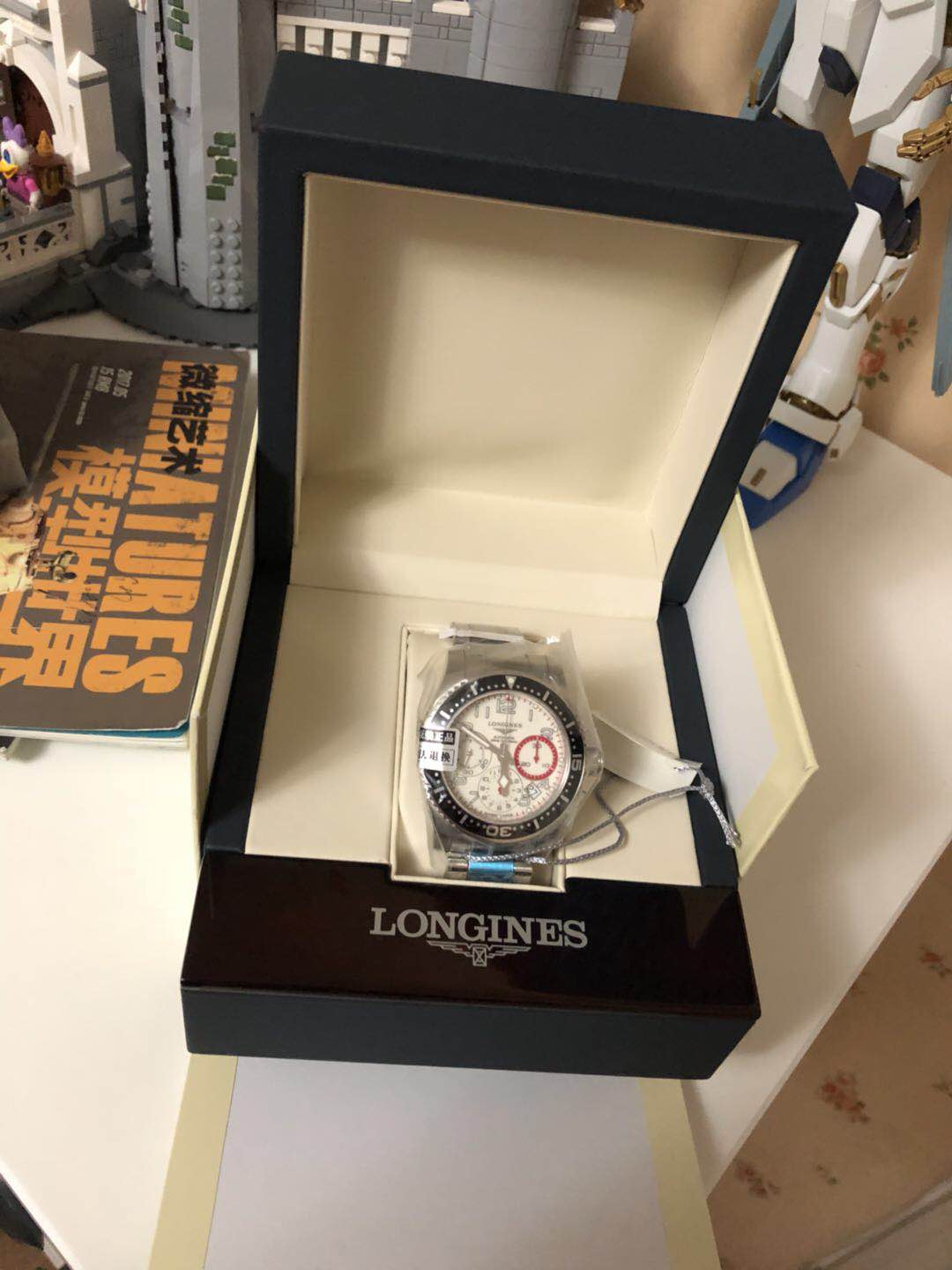 浪琴康卡斯顶级复刻与真表,辉哥戴的什么手表