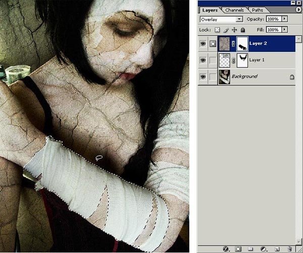 ps魔力艺术效果,ps复古效果图