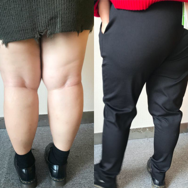 秋季120斤168显瘦裤子,显瘦裤子168身高140斤胖mm