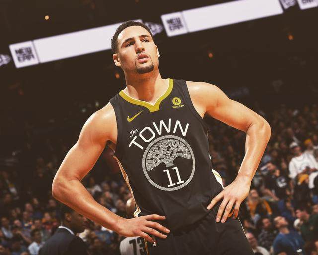 库里汤普森合砍35分晋级四强,nba星二代库里克莱