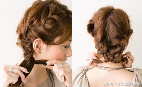 一根麻花辫简单编发从头到尾,麻花辫编发简单易学教程