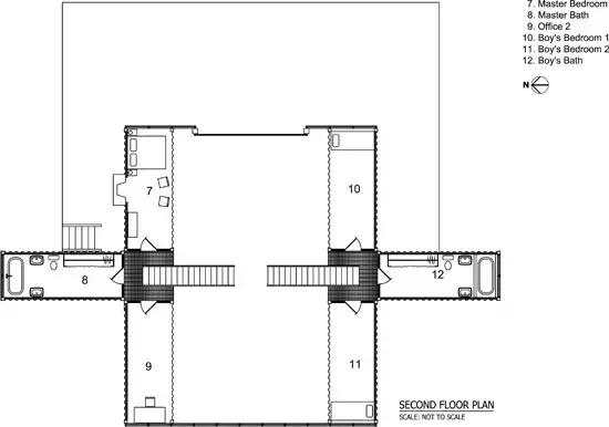 8个集装箱变身独立别墅,超实用的集装箱别墅