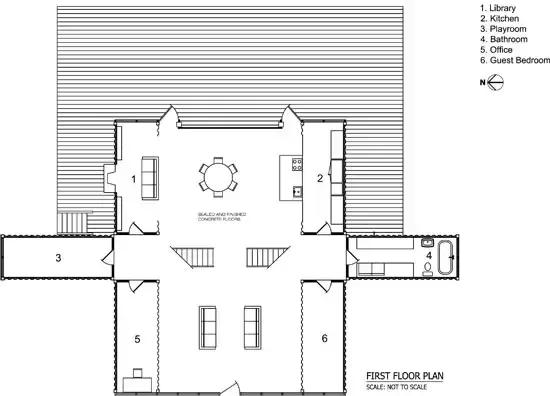 8个集装箱变身独立别墅,超实用的集装箱别墅