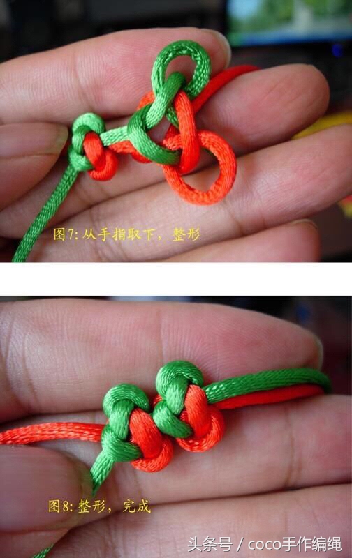 转运珠红绳手链编法,蝴蝶红绳转运珠