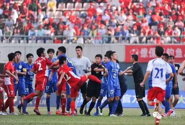 打架比香港洪兴还猛！武汉宏兴大战江苏苏宁