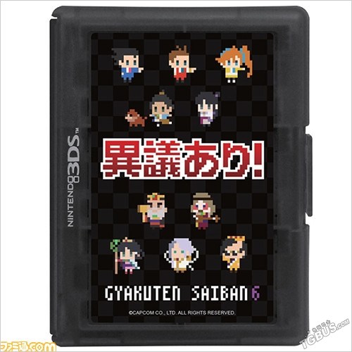 《逆转裁判6》推出figma可动手办及众多周边产品