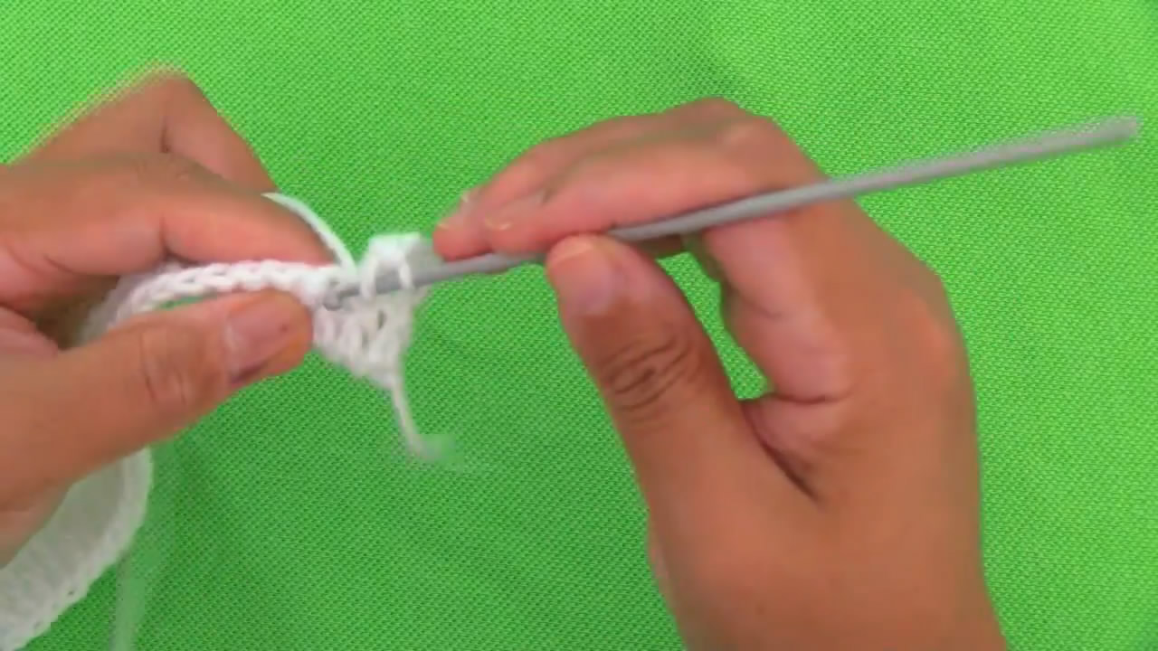 2020最火八股情人棉围巾钩织,水草花另一种交叉围巾钩织慢教程