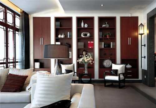客厅储物柜摆放设计,适合客厅摆放的储物柜