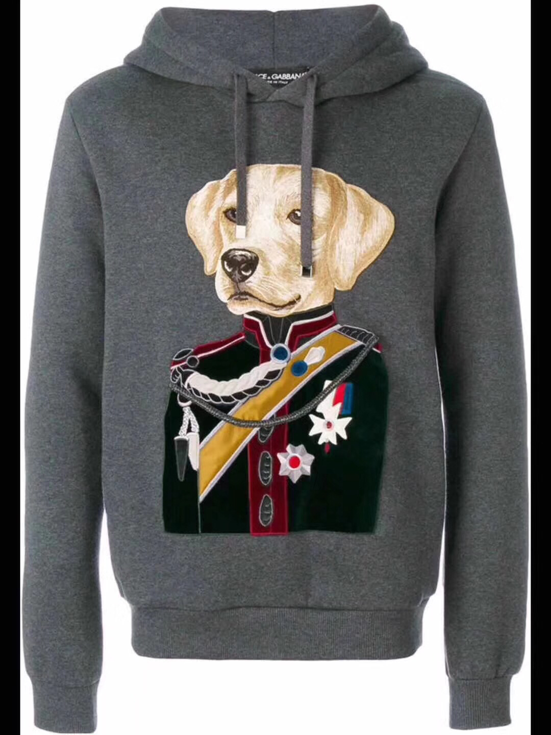 杜嘉班纳宫廷风男装卫衣,杜嘉班纳刺绣男卫衣外套