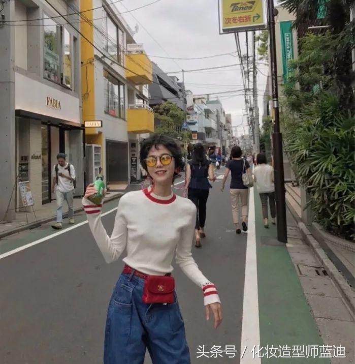 韩式泡面头短发,内扣短发适合什么颜色