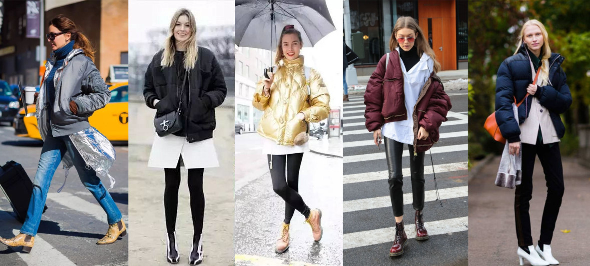 短款羽绒服的“时尚革命”，轻松告别“土肥圆”