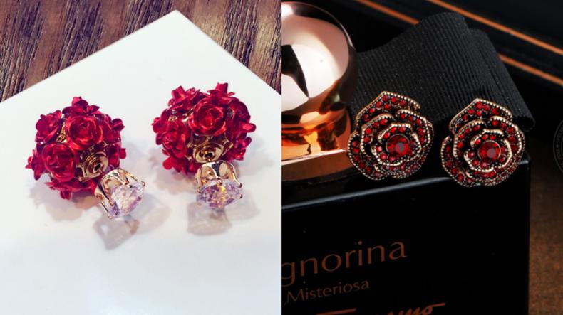 玫瑰花悄然绽放，爱意缠绕上身