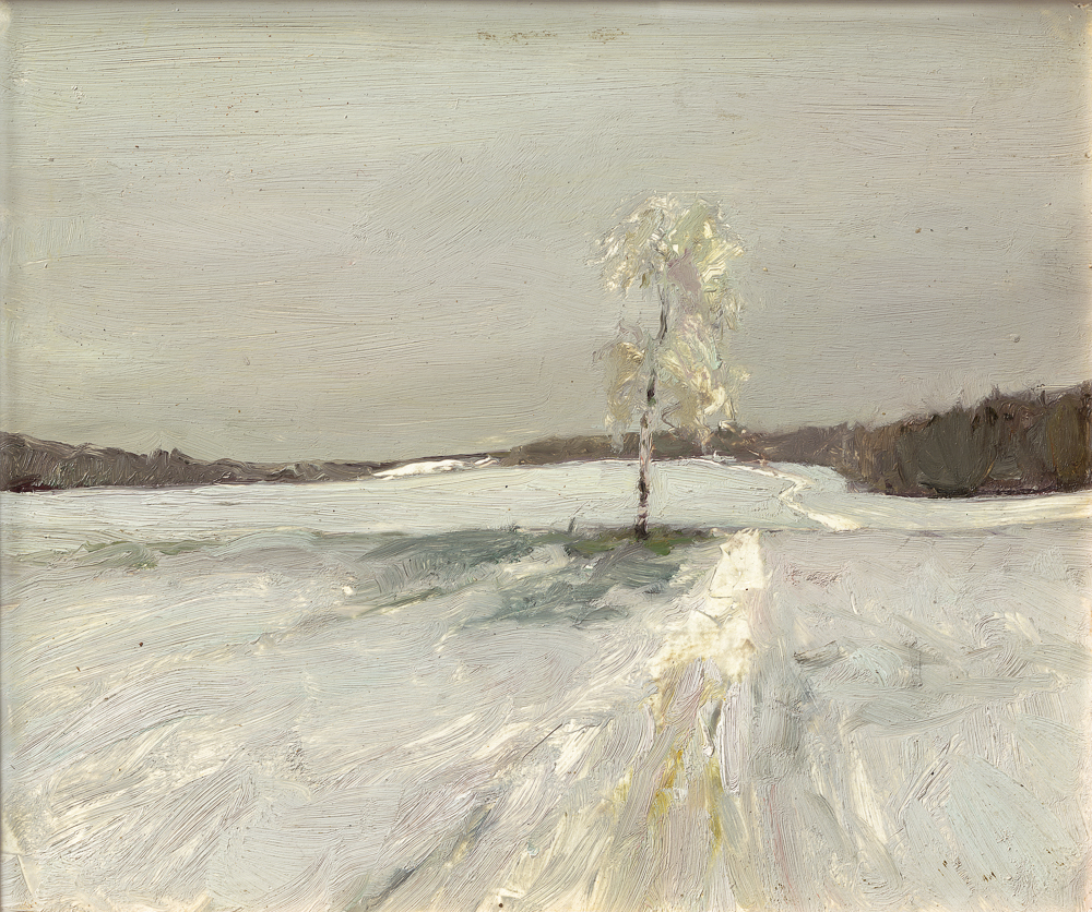 何多苓——连环画《带阁楼的房子》