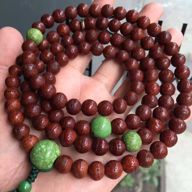 菩提手串快速清理果肉,清理菩提子小妙招