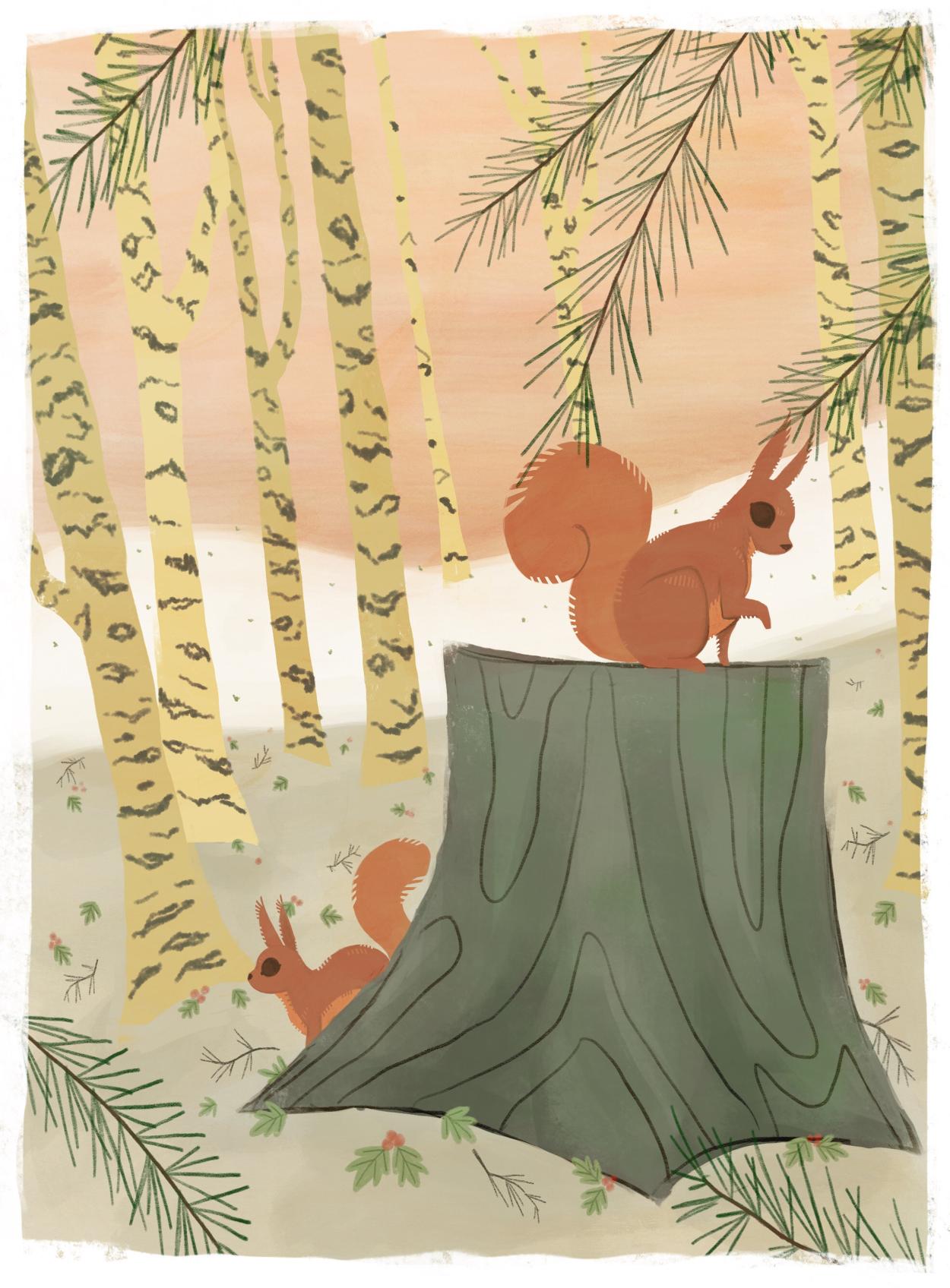 插画师hana美食插画,hannahjesus手绘插画