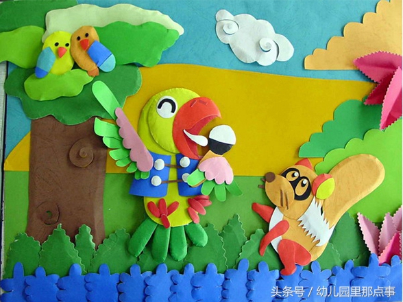 幼儿园立体墙面装饰新年,幼儿园小班墙饰简单大方