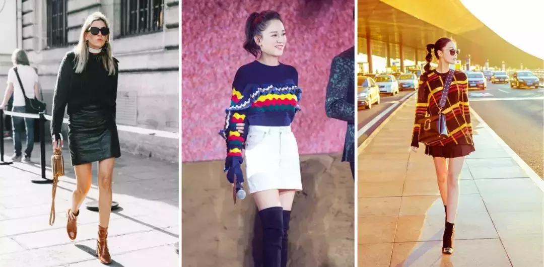 显瘦秋季针织衫时髦,针织衫怎么穿出高街感