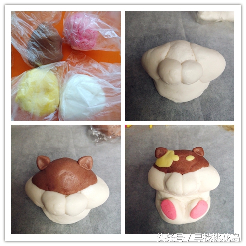 卡通汤圆芝麻馅的做法,卡通汤圆的过程详细教程