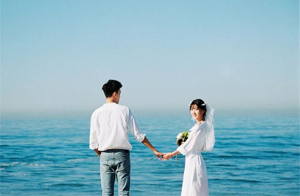 小清新婚纱照唯美图片,小清新婚纱照是不是很唯美啊