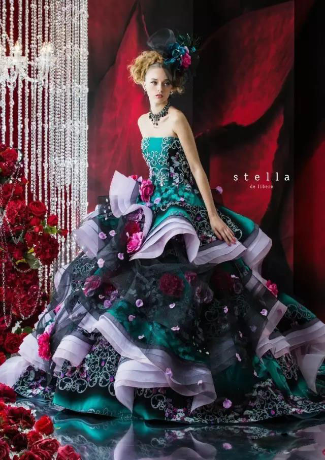 中国买不到的婚纱!Stelladelibero跳进花海的新娘,美到爆炸!