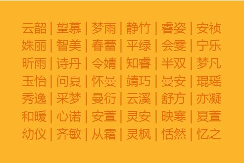 给宝宝取名好听4个字的名字,给宝宝取名字最好听的一个字