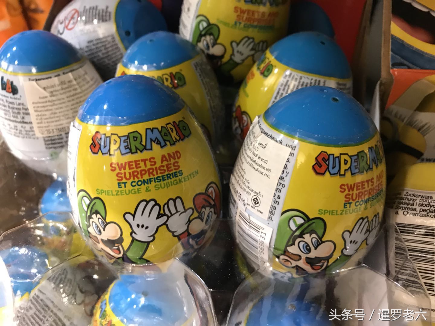超罕见马里奥玩具蛋,泰国玩具超市