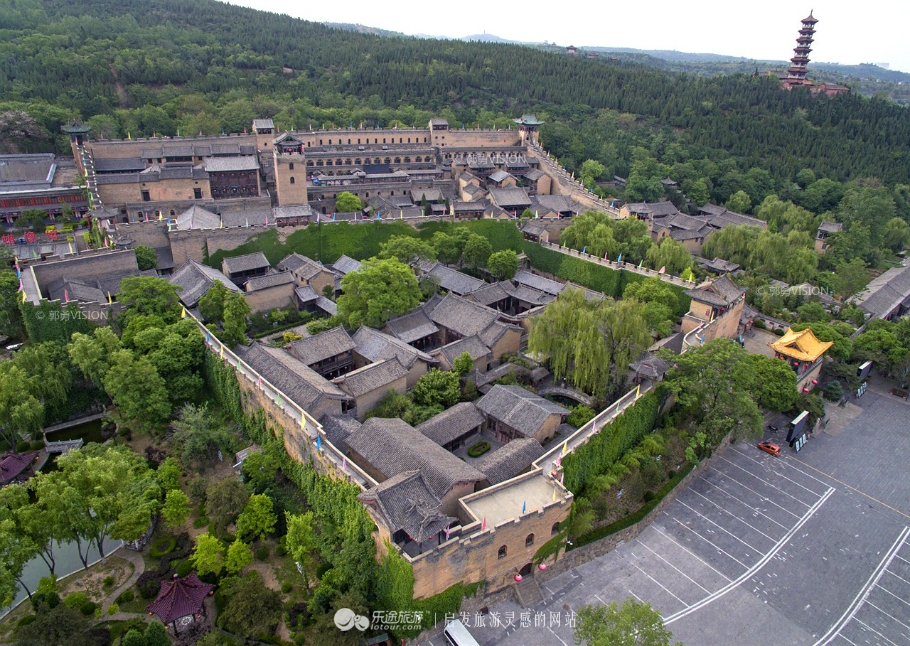 俯瞰皇城,空中俯瞰美丽的视频