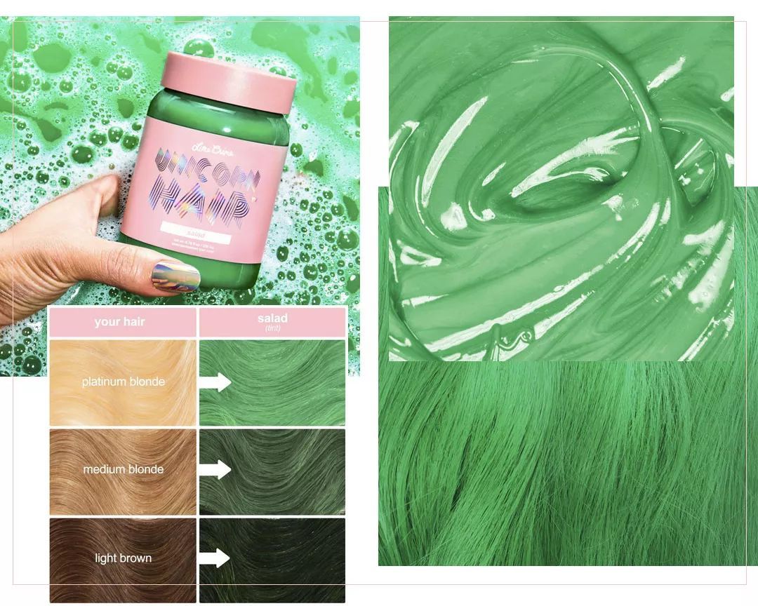 爆红网络靠一头绿发？让80万人沦陷的绝世美颜，竟是靠化妆台上的