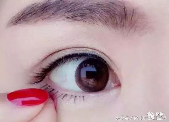 新手淡妆化妆教程防水持久眼线笔,内双单眼皮新手化妆入门教程淡妆